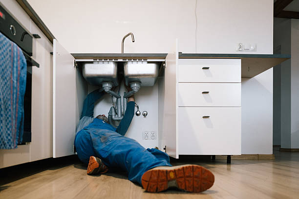 Professional Drain Cleaning technician working in Southern Md Facility, MD